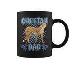 Herren Cheetah Dad Papaatertag Gepard Tassen