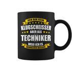 Ich Bin Kein Klugscheisser Techniker Exam Graduation Tassen