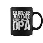 Ich Bin Kein Rentner Ich Bin Vollzeit Opa Tassen