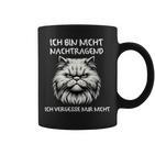 Ich Bin Nicht Nachtragend Tassen, Vergesse Nicht Spruch Tee