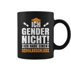 Ich Gender Nicht, Schulabschluss Besitzer Schwarzes Tassen