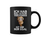 Ich Hab Das Schonerstanden Sloth Morgenmuffel Tassen