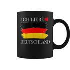 Ich Liebe Deutschland I Love Germany Tassen