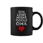 Ich Liebe Meine Coole Oma Herz Ich Liebe Meine Black S Tassen