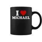 Ich Liebe Michael Männer Frauen I Love Michael Tassen
