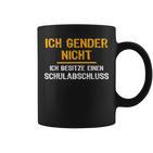 Ironie Ich Gender Nicht Gender Tassen