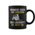 Lagergott Ist Jetzt Da Stapler Forklift Driver S Tassen