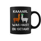 Lamas With Hüten Karl Was Hat Du Getan Lama Tassen