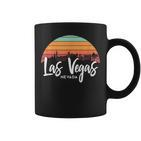 Las Vegas Nevada Sunset Vintage Retro Skyline Tassen