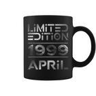 Limited Edition April 1999 Mann Frau 25 Geburtstag Tassen