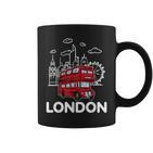 London Vibes Famous London Landmarks Souvenir London Love Tassen