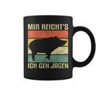 With Mir Reicht's Ich Geh Hagen Wild Boar Hunting Hunter S Tassen