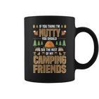 Nutty Camping Friends Outdoor Thanksgiving Camper Tassen