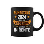 Pensioner 2024 Retirement 2024 Also Eine Legend Rente Tassen