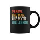 Pepaw Der Mann Der Mythos Die Legende Grandpaintage Tassen