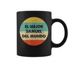 Personalisiertes Tassen El Mejor Samuel Del Mundo, Vintage Design