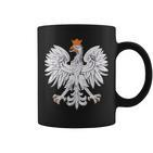 Poland Eagle Polish Symbol Sign Vintage Retro Tassen