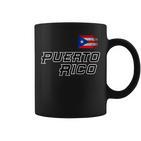 Puerto Rico 2023 Vintage Flag Pride Pr Boricua Puerto Rico Tassen