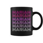 Retro Style Mariah Pink Ombre S Tassen