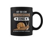 Schnecken Ding Slogan Tassen, Lustige Schnecken Motiv Tee