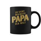 So Sieht Der Beste Papa Der Weltatertags -Atertag Opa Tassen