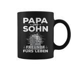 Stolzer Papa Sohn Angeln Partnerlook Boss Tassen