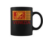 Venezianisches Löwen-Motiv Herren Tassen, Venedig-Themen Tee