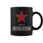 Viva La Revolucion Red Star Es Lebe Die Revolution Tassen