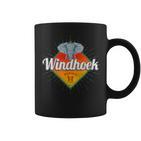 Windhoek Namibia Retro Elefant Vintage Afrika Souvenir Tassen