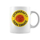 Atomforce Nein Danke Anti Akw Kernernergie Green Tassen