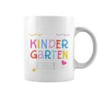 Erster Tag in Kita Tassen für Kinder, Bin Jetzt Kindergartenkind Schwarz