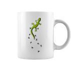 Für Echsen & Reptilien Fans Kletternder Salamander Gecko Tassen