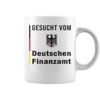 Gesucht Vom Deutschen Finanzamt Tax Evasion White Tassen