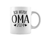 Ich Werde Oma 2024 German Language Tassen