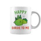 Lustiges Golfspielzeug Happy Birdie To Me Golfer Papa Onkel Geburtstagsgeschenk Raglan Tassen