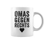 With 'Omas Agegen Richs' Anti-Rassism Fck Afd Nazis Tassen