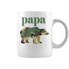 Papa Bär Camo Camo Papa Bär Passender Familienbär Raglan Tassen