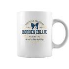 Retro Vintage Border Collie Tassen