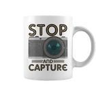 Stop And Capture Fotografen Lustige Fotografie Tassen