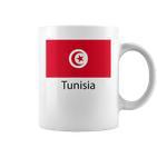 Tunesien Flagge Deko Araber Afrika Damen Herren Tunisiyya Tassen