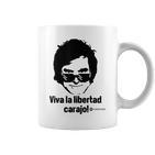 Viva La Libertad Carajo La Libertad Avanza Javier Milei Gray Tassen