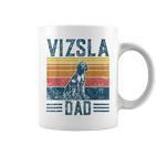 Vizsla Dad Vintage Hungarian Vorstehung Dog Vizsla Dad Tassen