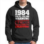 1984 Ist Eine Warnung Keine Inleitung Hoodie