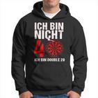 40 Geburtstag Geschenk-Idee Mann Lustiger Dart Spruch Darts Hoodie