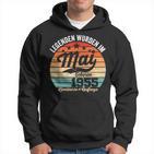 69 Geburtstag Geschenk Mann Legenden Sind Im Mai 1955 Hoodie