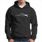 911 Silhouette 930 Turbo Oldtimer Retro Intage Event Kapuzenpullover