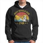 Best Beagle Dad Ever Retro Vintage Puppy Dog Daddy Hoodie