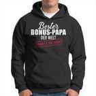 Best Bonus Papa Der Welt Kapuzenpullover