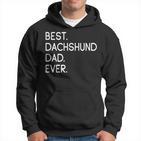 Best Dachshund Dad Ever Teckel Dachshund Papa Kapuzenpullover