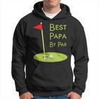 Best Dad By Paratertagsgeschenk Für Papa-Golfer Kapuzenpullover